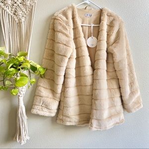Beginning Boutique Sable Fur Coat Size M